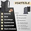 Vanu Campers® Sac à dos de voyage pour linge sale XXL 115 l, grand sac à linge avec bretelles rembourrées, sac à linge, pliable, sac de plage, indéchirable, Noir , Taille unique, Classique #5