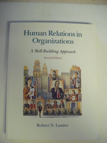 Human Relations in Organizations: A Skill-Build... 0256105324 Book Cover