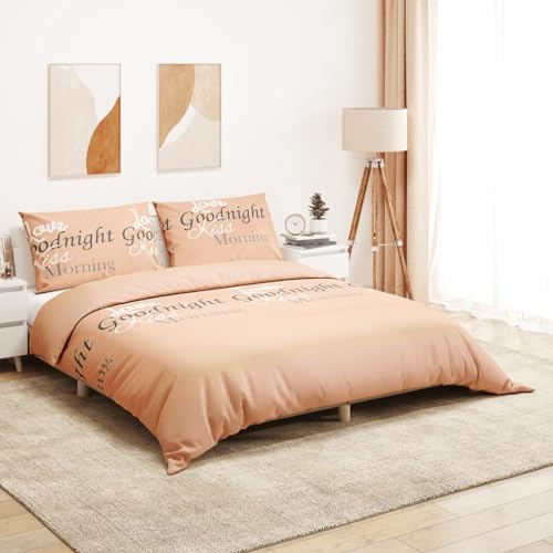 Mokuyary - Juego de funda nórdica (200 x 220 cm, algodón, funda nórdica para cama, dormitorio, hotel