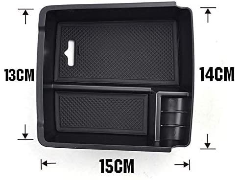 itdegno Aufbewahrungsbox Organizer Mittelkonsole Für Armlehne Golf SV Sportsvan 2014-2020