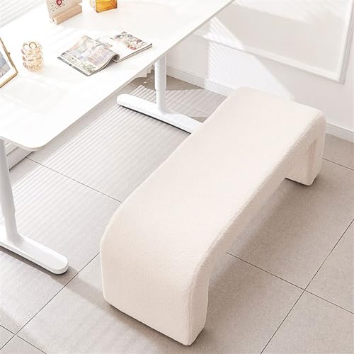 Taburetes para sentarse en espacios pequeños y banco de dormitorio 7