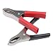 HUIQIAODS Car Crocodile Clip 30A Spring Loaded Auto Vehicle Battery Cable Insulated Alligator Clamp Clips 2PCS