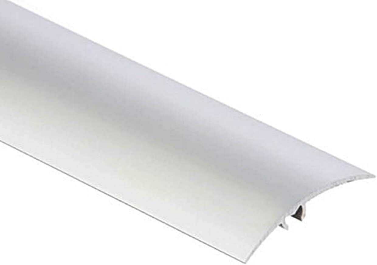 Tmw Profiles Sivler Aluminium Door Bar Threshold Strip 35Mm × 900Mm (35.43") – Silver– Carpet Cover Transition Trim (Silver)