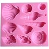 3D Silikon Backformen Seashell & Conch - 3-teiliges Set Für Kuchen & Deko