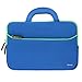 Evecase 11-Inch. UltraPortable Handle Carrying Portfolio Sleeve Neoprene Case Bag for HP Stream Notebook Laptop - Blue