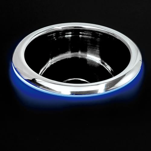 Young Marine Stainless Steel Cup Holder with Light and Drain for Boat, RV, Camper (Stainless Steel) - image 4