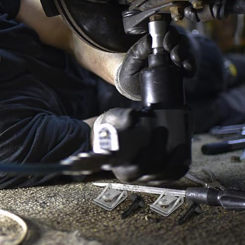 Clip de bandeja inferior de aluminio GANAZONO ligero y resistente para coche 3