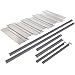 Global Industrial Additional Level For 96"W x 24"D High Capacity Rack Steel Deck, Gray