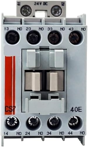 Contacteur industriel CS7C-40E DC24V de commande machine pour automatisme, Ref 0318