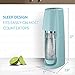 SodaStream 1011711017 Fizzi Sparkling Water Maker, 8.1 x 8.1 x 18 inches, Icy Blue