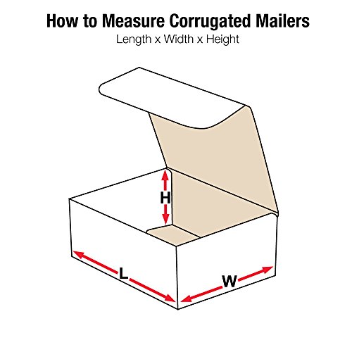 Aviditi White Corrugated Cardboard Mailing Boxes, 9 X 6 X 3 Inches, Pack Of 50, Crush-Proof, For Shipping, Mailing And Storing #TOP1