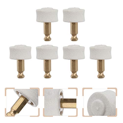 POPETPOP 10Pcs Dog Pet Prego Moedor Moedor Prego Elétrica Cabeça de Substituição Dicas Garra Pet Pre