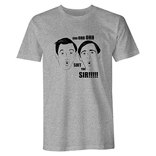T-shirt pour homme Fast Show gris M le cadeau nostalgique parfait