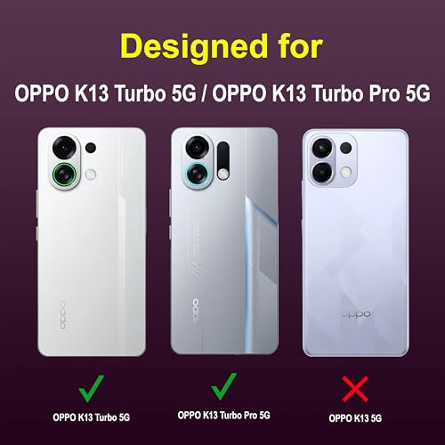 Image of Zapcase Back Case Cover for Oppo K13 Turbo 5G | Compatible for Oppo K13 Turbo 5G Back Cover | Liquid Silicon Magic Case with Camera Protection | Lavender