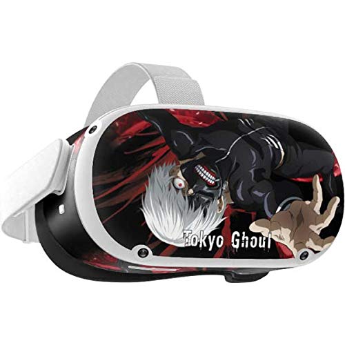 Skinit Decal Gaming Skin Compatible with Oculus Quest 2 - Officially Licensed Funimation Ken Kaneki Falling Design