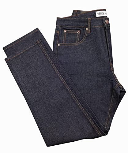 Shaka Wear Mens 12 oz Raw Denim Pants Classic Straight Rigid Jeans 30~443