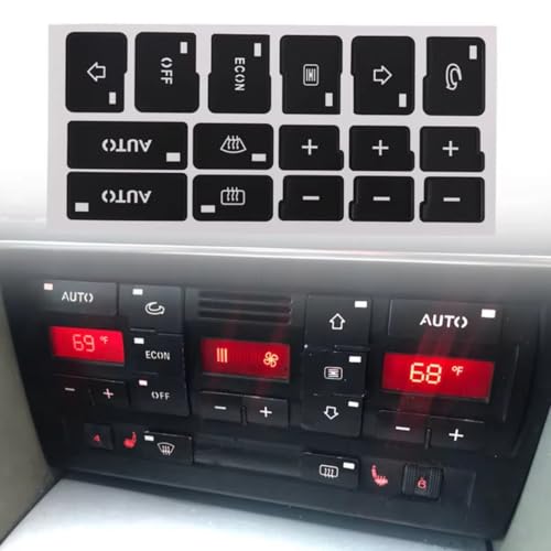 Adhesivo para panel interior de aire acondicionado compatible con A4 B6 B7 3