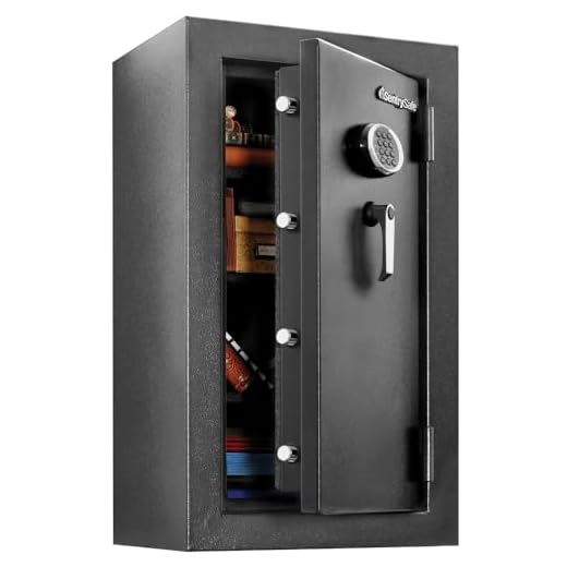 SentrySafe EF4738E Fireproof Waterproof Safe with Digital Keypad, 4.71 Cubic Feet , Black