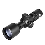 CVLIFE 3-9x40 Compact Rifle Scope Crosshair Reticle with Free Mounts for Quick Aiming and Shooting