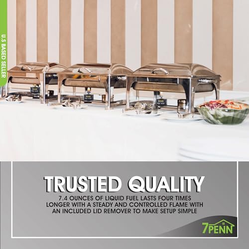 7Penn Buffet Food Warmers For Parties, 12 Pack 6 Hour