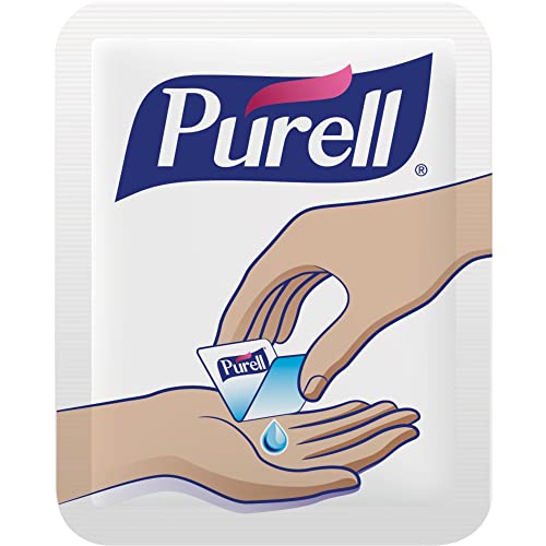 PURELL SINGLES Advanced Hand Sanitizer Gel Fragrance Free 500 Single-Use Travel-Size Packets - 9630-5C