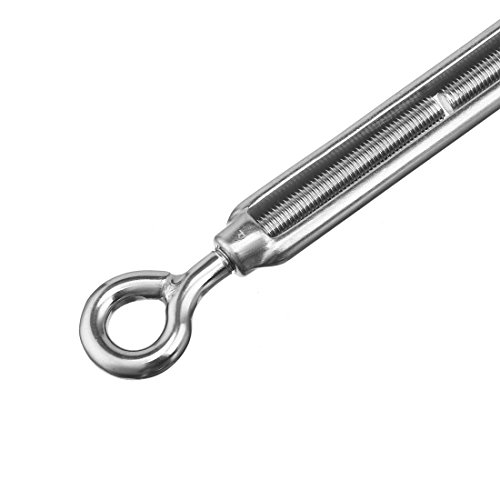 Aexit Tensores de Acero 304 Tipo Gancho y Ojal M10, 2 Unidades miniatura 4