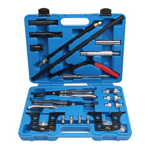 FJMQHU Cylinder Head Service Tool Kit,Removal Installer Car Repair Steel Overhead Engine Valve Spring Removal for Trucks Auto