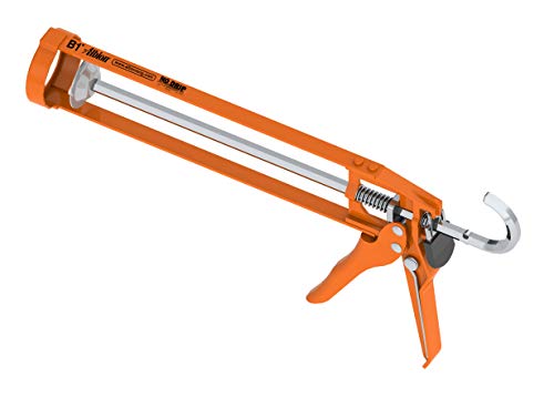 Albion Engineering Company B1 B-Line Manual Skeleton Cartridge Caulking Gun, No Drip, 1/10 Gallon (10Oz), 7:1 Drive #TOP3