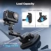 Soporte de ventosa para auto de 3x6 pulgadas SMALLRIG para cámaras de acción - 5842 | Ventosa con bloqueo de bomba manual, brazo mágico de doble rótula, soporte para parabrisas para GoPro 13/12, para DJI Action 6/5 Pro, para Insta360 6
