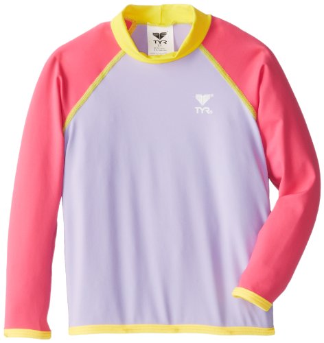 Image of TYR Sport Girl's Solid Rashguard
