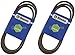 2 Pack Stens 265-051 OEM Replacement Belt Murray 037X81MA
