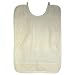 Bavoir à Broder sans Poche Point de Croix 7 PTS Coloris au choix Taille 6 Mois / 1 an (Ecru)