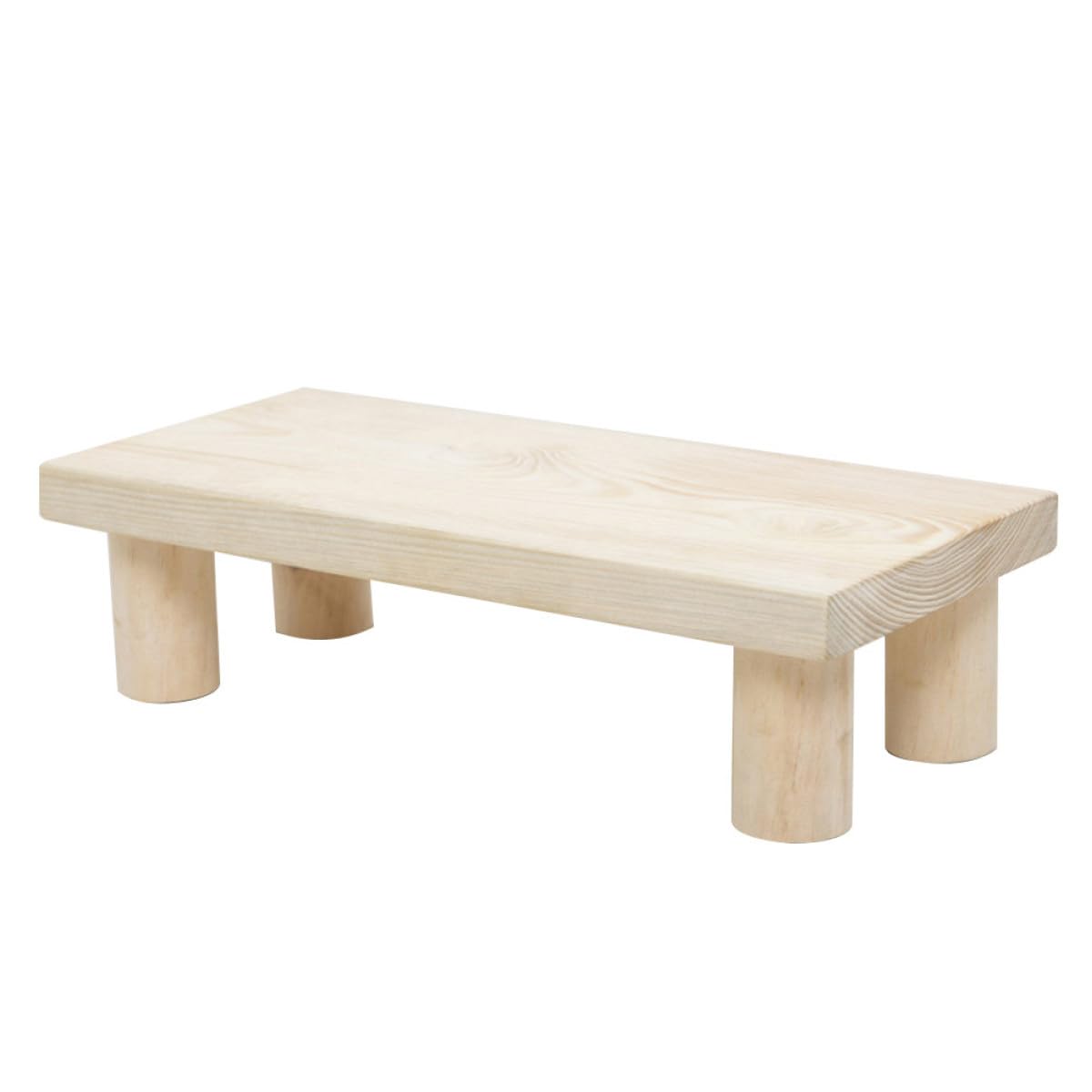 Taburete de Madera para Niños, Escalón Baño y Cocina Antideslizante