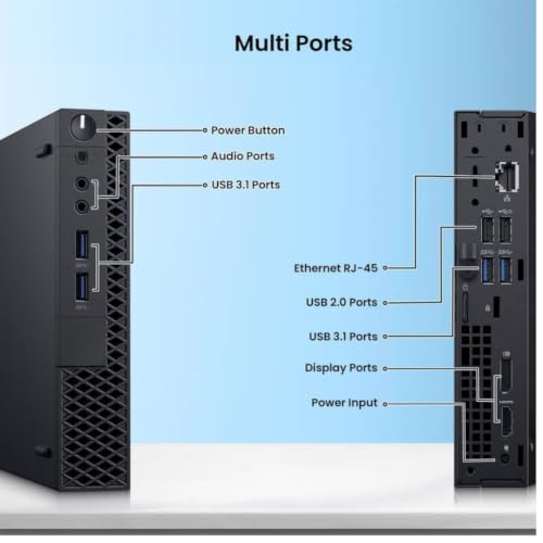 Image of Mini Desktop Computer, i5 9th Gen, 8GB RAM, 256GB SSD