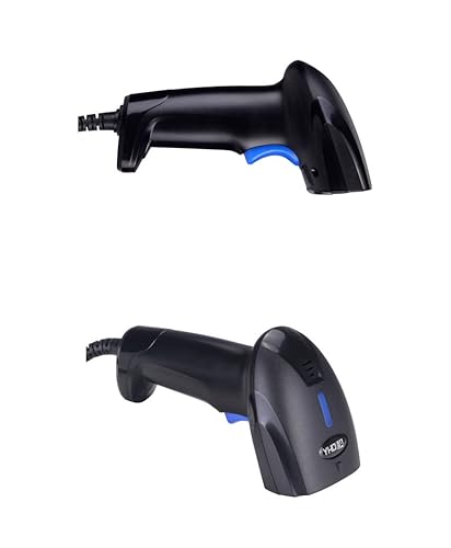 RGBS Lettore di codici a barre cablato USB palmare...