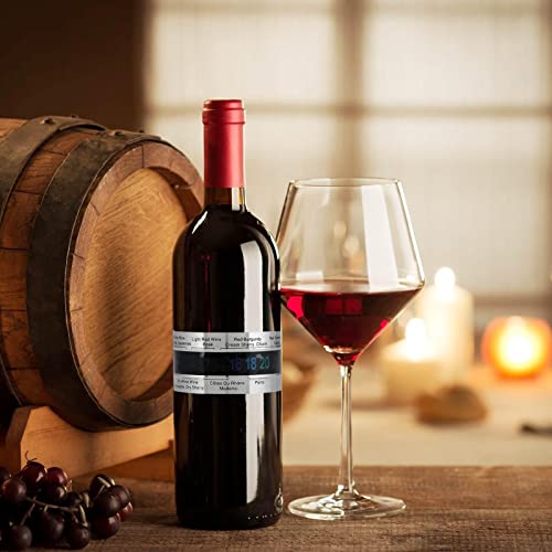 Termômetro de Vinho | Colar de Termômetro de Vinho Sensorial Digital para Degustação de Vinho Tinto