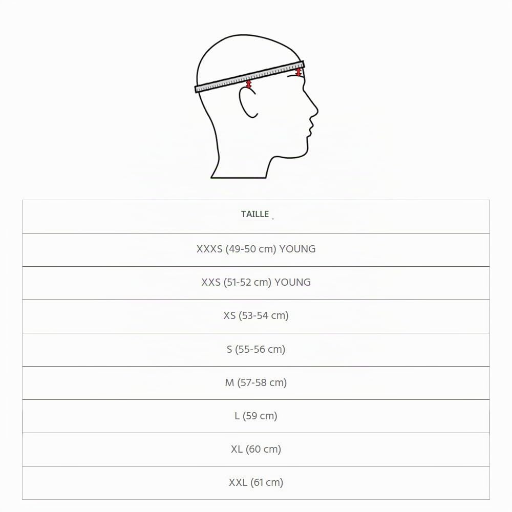 CGM Casque de vélo, Ski, vélo différentes Couleurs et Tailles