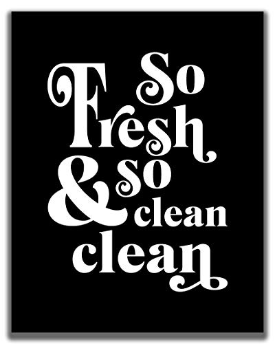 So Fresh And So Clean Clean Wall Art - 11x14