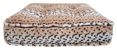 Bessie-and-Barnie-Aspen-Snow-Leopard-Luxury-Extra-Plush-Faux-Fur-Rectangle-PetDog-Bed-Multiple-Sizes