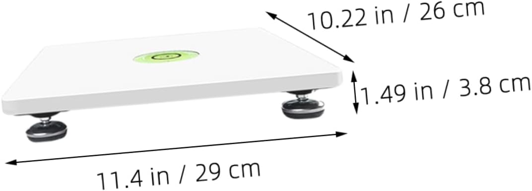 POPETPOP Adjustable Self Leveling Table for Epoxy Resin Pouring Ergonomic Height Work Mat with DIY Design for Jewelry Crafts and Art Projects