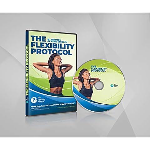The Flexibility Protocol;A Focused Stretch Program;Takes Flexibility To A Superior Level;Love Yoga Or Pilates?This Is For You;Reduces Joint And Back Pain;Improves Posture and Mobility; Releases Stress Cover