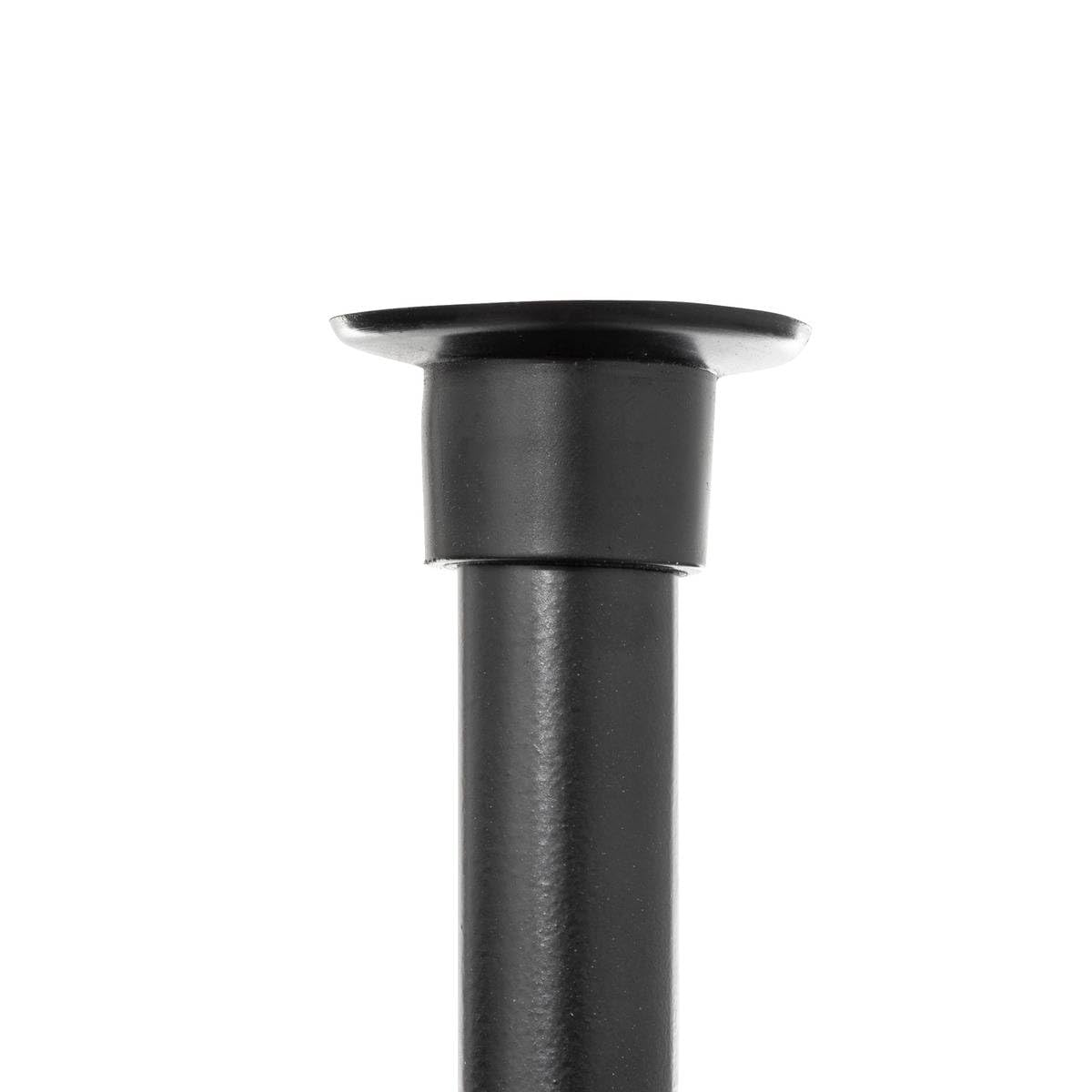5 five simply smart 5five - Estante de ducha telescópico rectangular negro blackalu