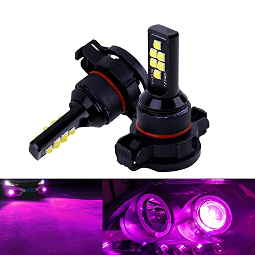 SOCAL-LED LIGHTING 2x H16 5202 LED Fog Light Bulb for Powersports Advanced 3030...