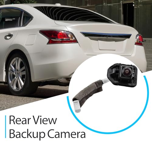 Image of Rear View Backup Camera Replaces 28442-3TA0B Compatible with Nissan Altima Sedan 2013-2016, Parking Assist Camera
