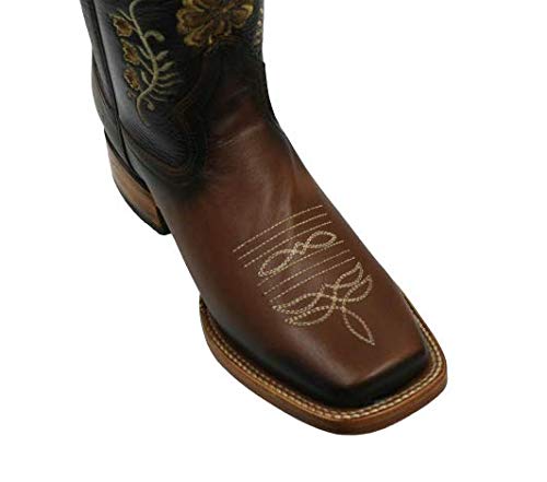 Dona Michi Women Genuine Cow Hide Western Harness Biker Boots Handcrafted2