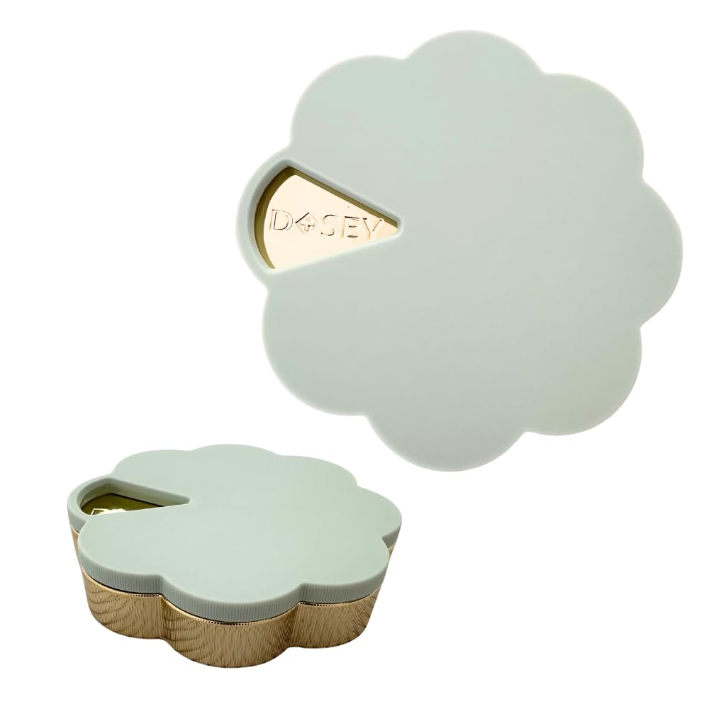 Dosey Twist+Stack Pill Organizer, Weekly & Daily Medicine Organizer Case, Portable Travel Pill Box, Compact Vitamin & Medication Storage Solution,