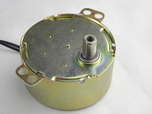 Chancs Tyd-50 Synchronous Ac Motor 110V 5-6Rpm Cw/Ccw Small Electric Gear Motor Flush Shaft 11Mm Wfor Electric Fireplace #TOP4