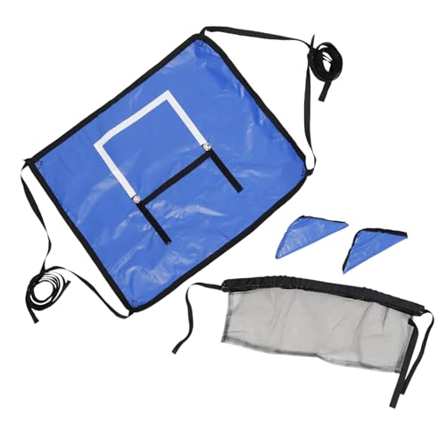 Toddmomy Indoor Basketball Hoop Attachment for Trampolines Fun Basketball Frame for Boys and Girls Easy Setup Hand-Eye Coordination Indoor Sports Activity and Design