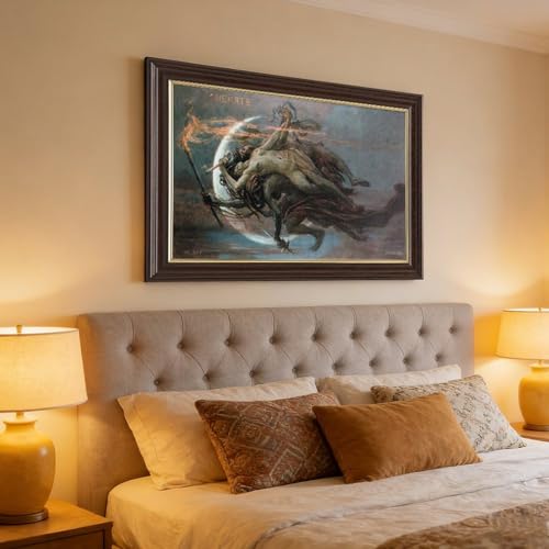 Impression sur toile Hekate Maximilian Pirner cadre suspendre décoration murale - 4