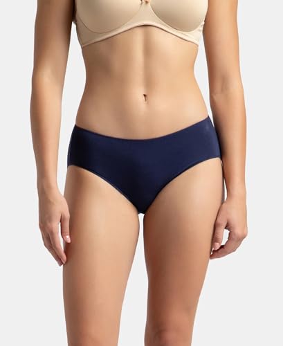 Image of Jockey 1802 Women's High Coverage Micro Modal Elastane Stretch Hipster with Ultrasoft Concealed Waistband (Pack of 2)